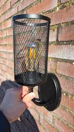 wandlamp zwart voor binnen (3x), Ophalen, Zo goed als nieuw, Metaal