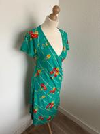 King Louie maat M groene crossdress jurk 500, Kleding | Dames, Maat 38/40 (M), Ophalen of Verzenden, Zo goed als nieuw, Knielengte