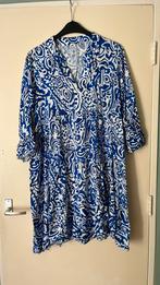 Blauw/wit Tuniek Paprika maat 3 (48), Kleding | Dames, Grote Maten, Blauw, Blouse of Tuniek, Ophalen of Verzenden, Zo goed als nieuw