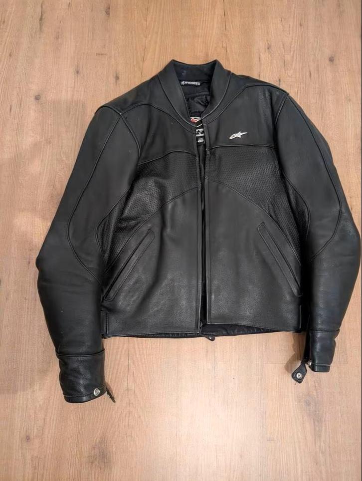 Alpinestars Zomerwinter Motorjas Maat 50, Motoren, Kleding | Motorkleding, Jas | leer, Heren, Tweedehands, Ophalen