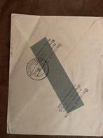 Duits poststuk 1943 gestempeld, Ophalen of Verzenden, Envelop