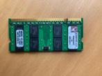 Kingston ValueRAM KVR800D2S6/2G 2GB DDR2 SODIMM 800MHz (1 x, Computers en Software, RAM geheugen, Gebruikt, Ophalen of Verzenden