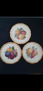 Vintage fruit borden set van 3 ,Rosenthal Chippen. Uit 1950., Antiek en Kunst, Ophalen of Verzenden