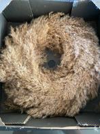 krans Rietpluim naturel 45 cm nieuw in doos, Huis en Inrichting, Woonaccessoires | Kransen, Ophalen of Verzenden, Nieuw
