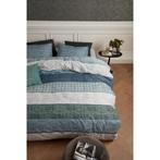 Riviera maison dekbedovertrek Tailor groen half geld, Eenpersoons, Verzenden, Dekbedovertrek, Nieuw