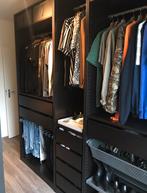 IKEA PAX kledingkast donkerbruin– set met KOMPLEMENT & SKUBB, Ophalen, Overige materialen, 200 cm of meer, 150 tot 200 cm