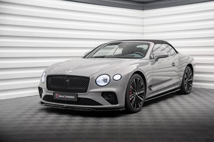 Voorlip spoiler sideskirt diffuser - Bentley Continental GT, Auto diversen, Tuning en Styling, Ophalen of Verzenden