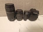 canon 70d met lenzen, Ophalen of Verzenden, Gebruikt, Spiegelreflex, Canon