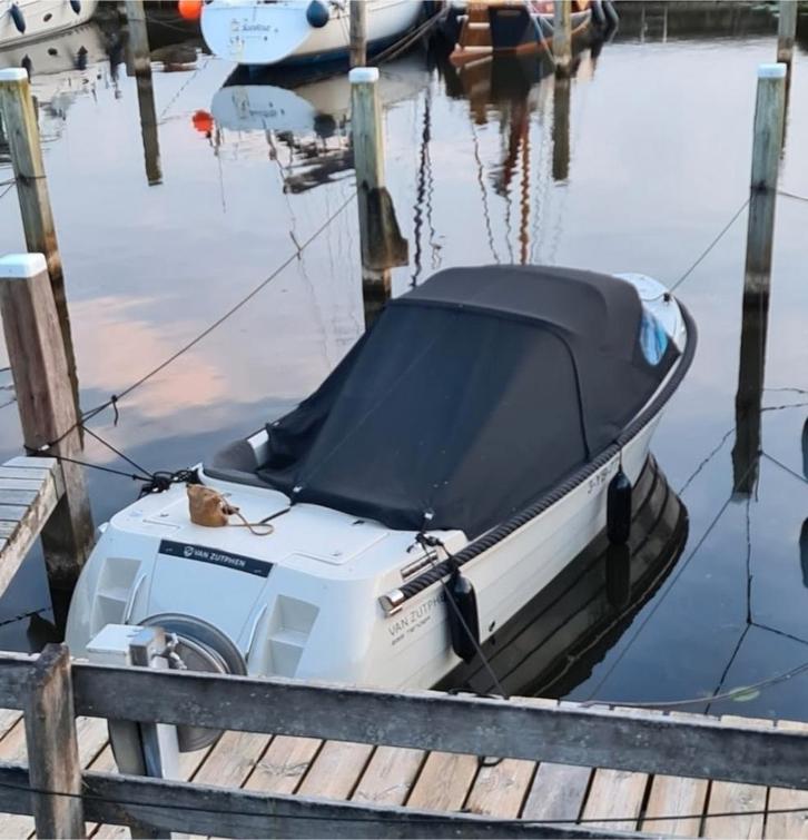 Van Zutphen 633 Honda 100 PK incl. Trailer, Watersport en Boten, Speedboten, Zo goed als nieuw, 6 meter of meer, Benzine, Polyester