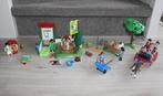 zeer uitgebreide set paarden wasplaats poetsplaats met koets, Ophalen of Verzenden, Zo goed als nieuw, Complete set