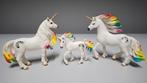 Schleich complete regenboog eenhoorn familie, Verzamelen, Ophalen of Verzenden, Zo goed als nieuw