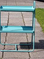 ikea hattasen nachttafeltje blauw, Ophalen, Minder dan 45 cm, Metaal of Aluminium, Nieuw