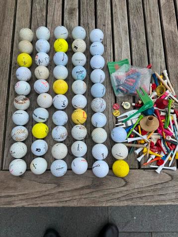 Golfballen en accessoires - groot pakket! beschikbaar voor biedingen
