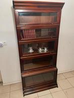 Mahonie boekenkadt model globe wernicke, Huis en Inrichting, Kasten | Boekenkasten, Ophalen, Gebruikt, Klassiek, 50 tot 100 cm