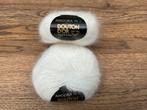 Witte angora 70% en 30 % wol Bouton d’or, garen, Hobby en Vrije tijd, Breien en Haken, Ophalen of Verzenden, Zo goed als nieuw
