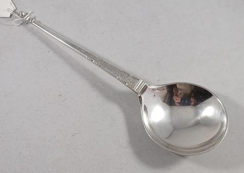 Zware zilveren Friese roomlepel brandewijnlepel 835 zilver, Antiek en Kunst, Antiek | Goud en Zilver, Zilver, Ophalen of Verzenden