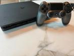 PlayStation 4 Slim (PS4 Slim), Spelcomputers en Games, Ophalen of Verzenden, Zo goed als nieuw, Met 1 controller, Slim
