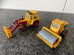 CORGI TOYS 459 ROAD ROLLER en 50 Massey Ferguson 50B, Ophalen of Verzenden, Gebruikt, Bus of Vrachtwagen, Corgi