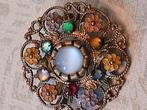 Vintage broches, Sieraden, Tassen en Uiterlijk, Broches, Ophalen of Verzenden, Gebruikt, Overige materialen