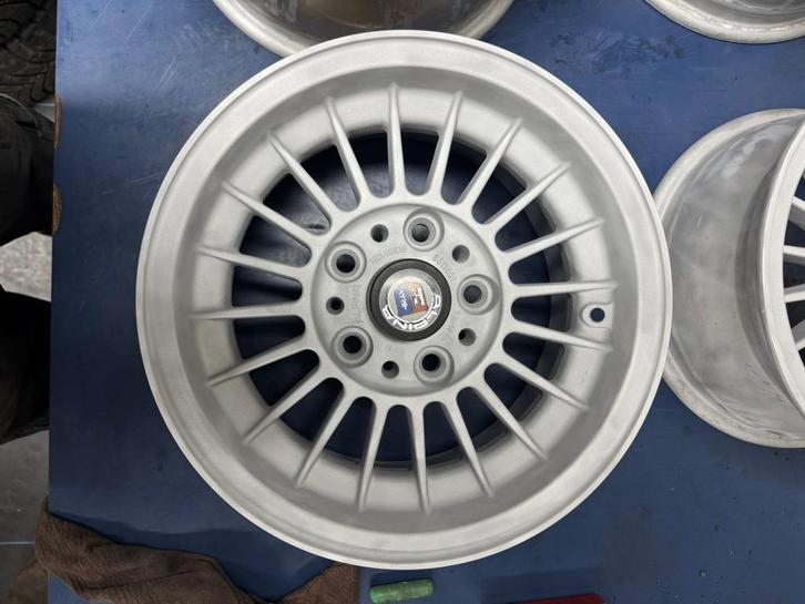 Originele BMW Alpina 14 Inch Aluminium old-timer velgen 5x12, Auto-onderdelen, Banden en Velgen, Velg(en), Zomerbanden, 14 inch
