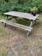 Picknicktafel *bijna gratis*, Tuin en Terras, Picknicktafels, Ophalen, Gebruikt, Rechthoekig, Hout