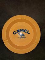Vintage gele asbak camel, made in italy, Verzamelen, Ophalen of Verzenden, Zo goed als nieuw, Asbak