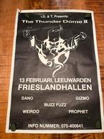 The Thunder Dome II poster Thunderdome gabber hardcore id&t, Deurposter of groter, Ophalen of Verzenden, Muziek, Rechthoekig Staand
