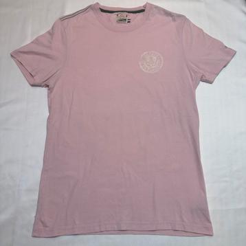 Tommy Hilfiger Denim T-shirt roze | Maat M | Vintage stijl beschikbaar voor biedingen