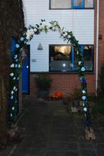 bruiloft boog, Ophalen, Zo goed als nieuw, Versiering, Geboorte of Huwelijk