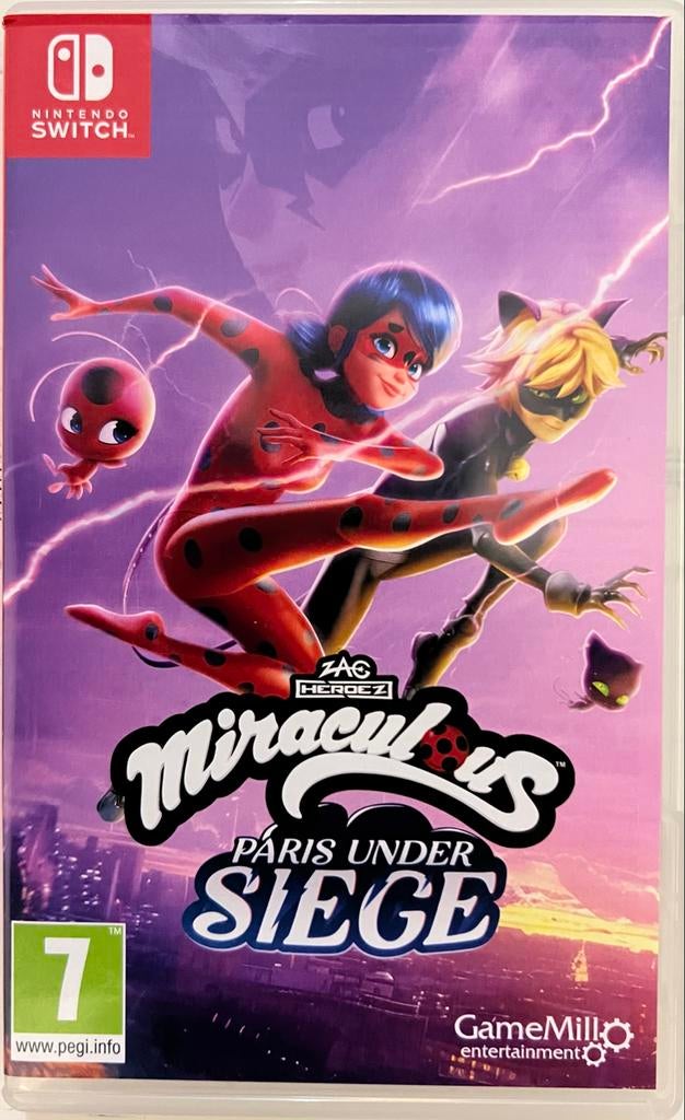Miraculous: Paris Under Siege - Nintendo Switch, Avontuur en Actie, 1 speler, Nieuw, Ophalen of Verzenden