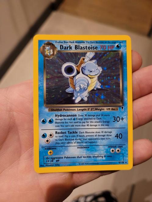 Pokemon: Dark Blastoise 4/110 holo Legendary Collection NM, Hobby en Vrije tijd, Verzamelkaartspellen | Pokémon, Zo goed als nieuw