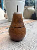 Antieke Perenhouten tea caddy theedoos, Antiek en Kunst, Verzenden