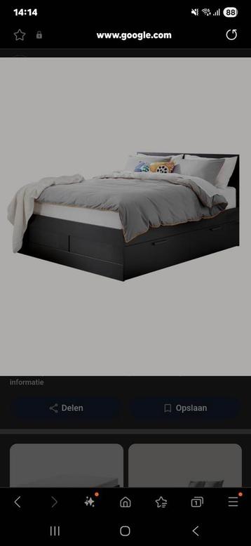 Ikea brimnes bed 160x200   beschikbaar voor biedingen