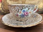 Antiek Bareuther Bavaria kop en schotel Ø13 en 7 cm. Goud., Antiek en Kunst, Ophalen of Verzenden