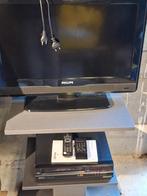Phillips kleuren TV met VHS vidiorecorder en 15 videobanden., Audio, Tv en Foto, Televisies, Ophalen of Verzenden, Gebruikt, Philips