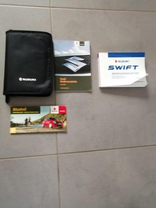 Mapje +diverse boekjes SUZUKI SWIFT 2005/2012  (duits), Auto diversen, Handleidingen en Instructieboekjes, Ophalen of Verzenden
