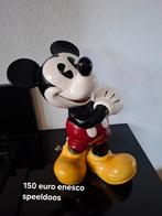 Disney speeldoos enesco mickey mouse club, Verzamelen, Ophalen, Mickey Mouse, Zo goed als nieuw, Beeldje of Figuurtje