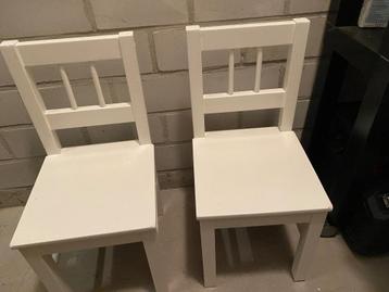 Kinder peuter stoel wit 2 stuks beschikbaar voor biedingen