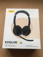 Jabra Evolve2 55 Headset NIEUW, Nieuw, On-ear, Ophalen of Verzenden, Draadloos