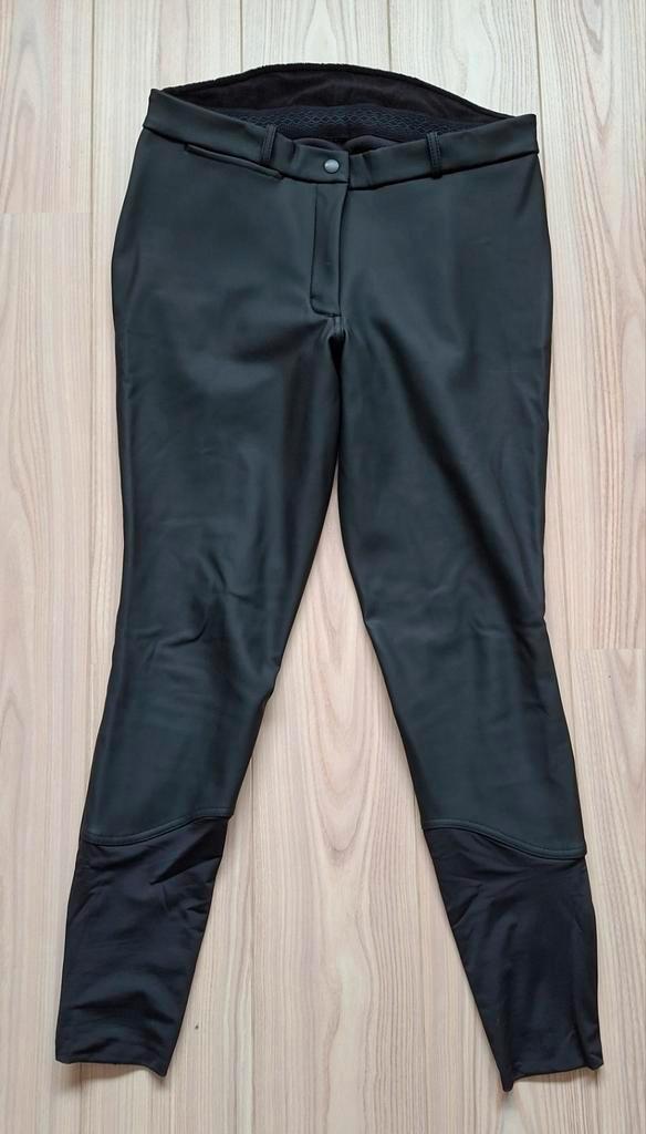 Kipwarm zwarte wind- en waterdichte paardrijbroek (maat XL), Dieren en Toebehoren, Paardrijkleding, Zo goed als nieuw, Dames, Onderkleding