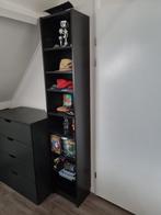 Billy boekenkast zwart, Ophalen, Met plank(en), Minder dan 50 cm, Gebruikt