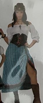 Cowboy girl jurk feestkleding, maat XL 42/44, Maat 42/44 (L), Ophalen of Verzenden, Overige thema's, Kleding