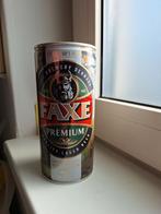 Leeg bierblik FAXE deens bier, limited edition, 1 Liter, Verzamelen, Blikken, Ophalen of Verzenden, Zo goed als nieuw