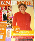 3 x knipmode mei + oktober en juni 2001  raderbladen vast, Overige typen, Verzenden, Vrouw, Zo goed als nieuw