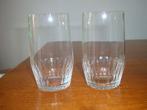 2 Antieke Kristallen Water/Limonade Glazen Puntgaaf, Antiek en Kunst, Antiek | Glas en Kristal, Ophalen of Verzenden