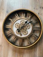 Industriële Analoge Hangklok met draaiende tandwielen, Ophalen, Gebruikt, Analoog, Wandklok