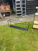 Industriële wandplank, Huis en Inrichting, Kasten | Wandmeubels, Ophalen, Gebruikt, Minder dan 150 cm, Minder dan 100 cm