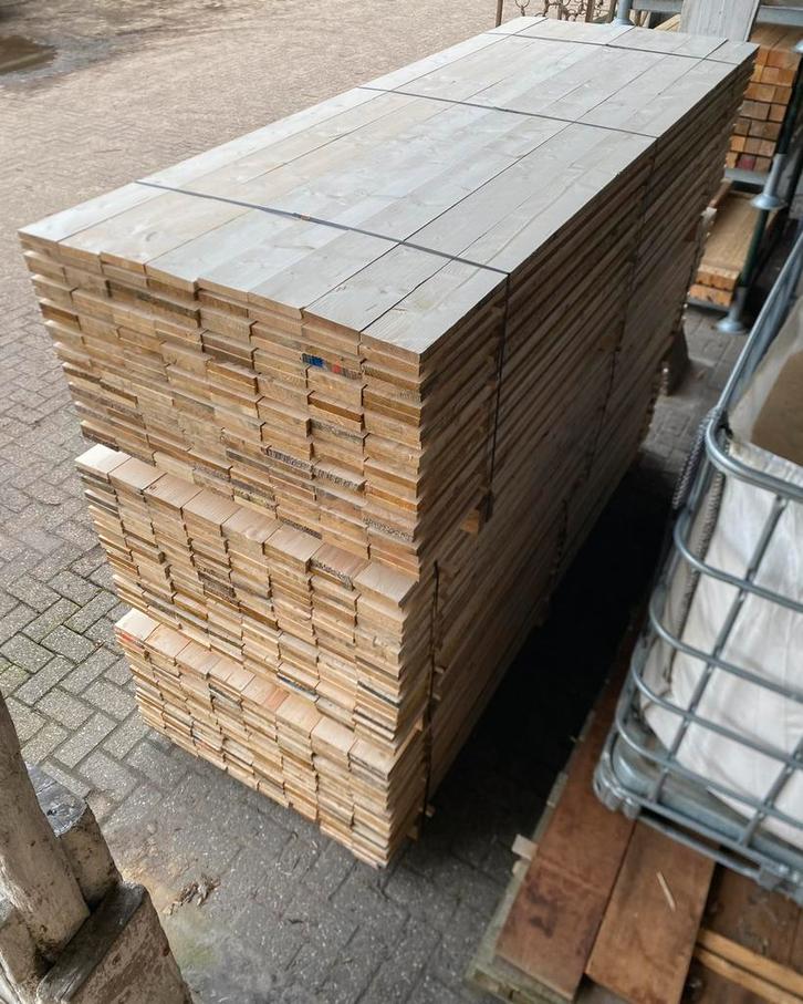 Planken, Tuin en Terras, Palen, Balken en Planken, Zo goed als nieuw, Planken, 250 cm of meer, Ophalen