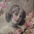 DUTCH MOOD - WANDDECORATIE - MEISJE, Ophalen of Verzenden, Nieuw