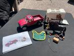 Schleich auto + trailer, Ophalen of Verzenden, Gebruikt